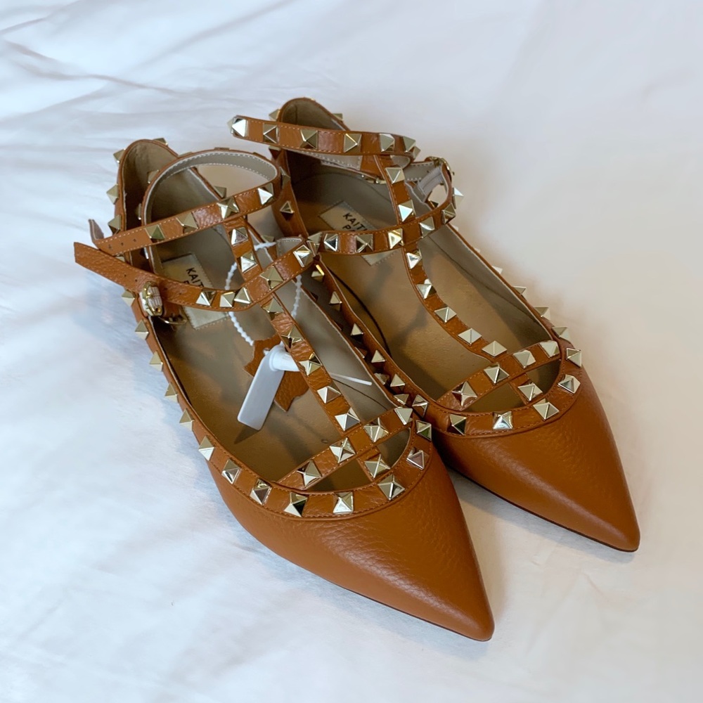 Studded Ballet Flats